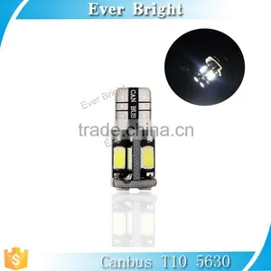 CE,ROSH Car Auto LED T10 194 W5W Canbus 10smd 5630 5730 LED Light Bulb ,led Smd T10 Canbus thumbnail-1