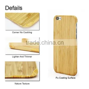 Mobile Accessories 2016 Wood Cell Phone Case for Iphone 6 6s 6 Plus Case thumbnail-1