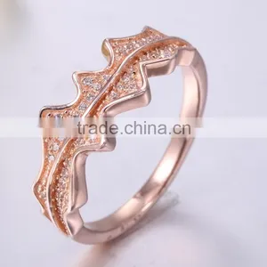925 Sterling Silver Ring Cheap 925 Silver China Cz Rings thumbnail-2