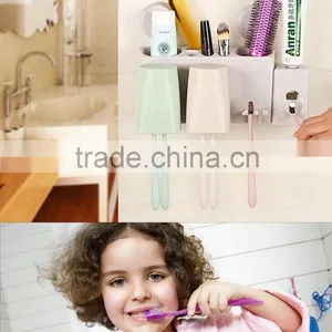 Toothpaste Dispenser Toothpaste Holder Wall Mounted Dustproof Automatic Toothbrush Holder thumbnail-6