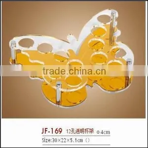 Plastic Wine Rack in Butterfly Shape thumbnail-4