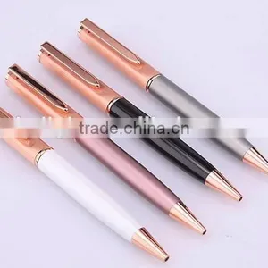 Rose Gold Metal Ball Pen thumbnail-1