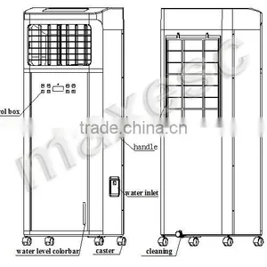 220-240v Indoor Room Floor Standing Mini Portable Air Conditioner thumbnail-3