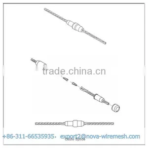 Cable Wire Fence / Highway Guardrail Cable Barrier thumbnail-6