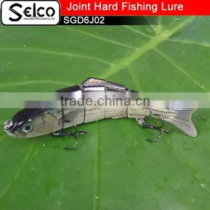 4.5" Multi Jointed Fishing Lure Life-like Minnow Hard Lure thumbnail-3