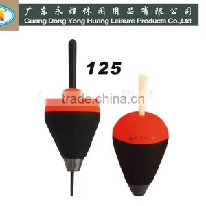 Black Orange Colour Float EVA Fishing Floats Size #125 Fishing Float thumbnail-1