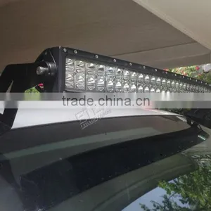 90W High Power Curved Light Bar Spot Flood Combo Marine Boat Motor Sports 4x4 Pick up Truck Trailer Lamp thumbnail-4