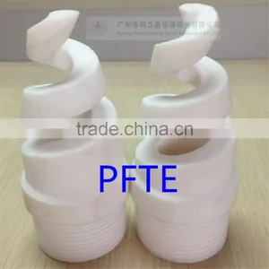1/4 Spiral Full Cone Pattern Teflon Spray Nozzles thumbnail-1