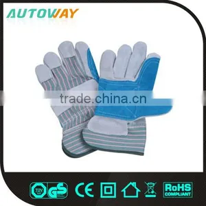 10.5" Cow Split Leather Gloves For Work thumbnail-1
