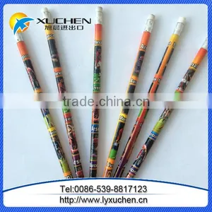 Wholesale Cheap Round/hexagonal Promotional Wooden Black Lead HB Pencil With Eraser thumbnail-5