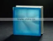 Acid Blue Cloudy Glass Brick With CE & ISO9001 thumbnail-1
