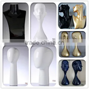 Display Fiberglass Designed Mannequin Head thumbnail-2