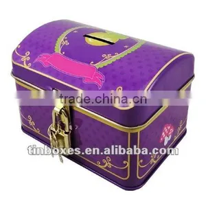 Gift House Shaped Locked Coin Bank thumbnail-1