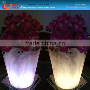 16 Colours Change Colorful Led Flower Pot thumbnail-3