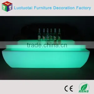 Commercial Living Room 16 Color Change Led Sofa Set With Tea Table thumbnail-6