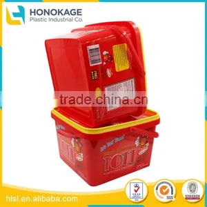 Rectangular Plastic Cup Shape Custom With Plastic Lid, PP Disposable Plastic Cup thumbnail-1