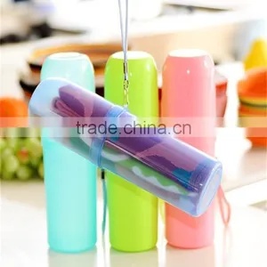 N212 Colorful Promotional Plastic Travel Toothbrush Box thumbnail-3