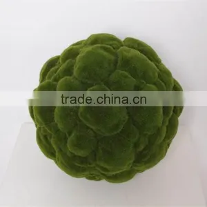 SJ1411419 Decorative Customized Size Green Moss Ball thumbnail-1