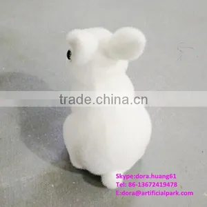 H080614 Make Nice White Rabbit Small Plastic Rabbits Decorative Rabbit thumbnail-5