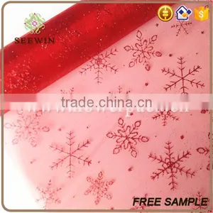 Customized Glittering Nylon Organza Rolls thumbnail-6