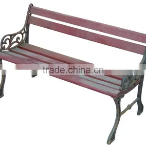 Outdoor Furniture Wooden Garden Bench Leg thumbnail-1