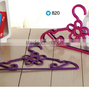 Plastic Colored Garment Hanger 5pcs/set thumbnail-6