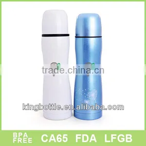 Double Wall Stainless Steel Vacuum Hip Flask thumbnail-1