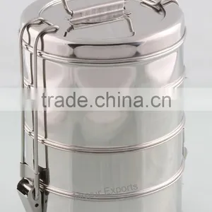 Stainless Steel Tiffin / Lunch Box / Meal Container thumbnail-1