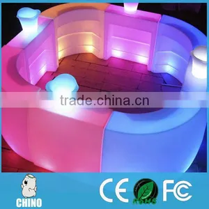 High Top LED Bar Counter Nightclub Bar Counter For Event thumbnail-2
