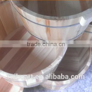2015 Hot Wood Spa Foot Bath Barrel thumbnail-4