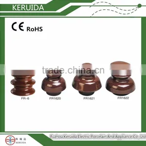 Different Types of Electrical Ceramic Porcelain Shackle Transmission Line Insulators thumbnail-1