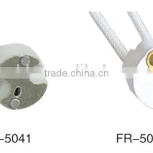 Fluorescent Lampholder Cord Set Accessories Porcelain Lamp Holder Lamp Socket Lamp Base Gu10 With Electric Wire thumbnail-2
