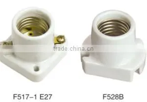 Edison Screw Shell Type of Ceramic Porcelain Lamp Holder / Lamp Socket E27 E27 thumbnail-4