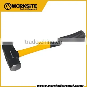 WT3160 Worksite Brand Hand Tools 8LB Fiberglass Handle Sledge Hammer thumbnail-1