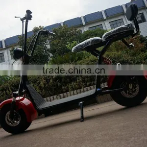 2017 Zhejiang Newly Electric Bike 48V Citycoco Scooter With Suspension&Disc Brakes&LCD Display thumbnail-3