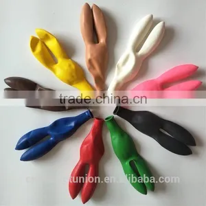 Wholesale Custom 100% Natural Printed Latex Balloon Rabbit Shape Balloon thumbnail-1