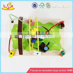 Wholesale Best Toddlers Wooden Bead Maze Toy Educational Games Wooden Kids Bead Maze Toy W11B141 thumbnail-3