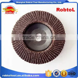 5" 125mm Flap Disc Zirconia Plastic Back Cover Aluminum Oxide Grinding Wheel Abrasive Flap Disk Flap Wheel Sanding thumbnail-2