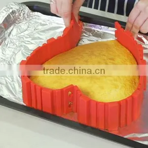 2016 New Arrival Food Grade Silicone Cake Bake Snake Mould Cake Tools thumbnail-1