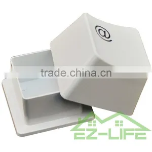Multi Function Plastic for Sale Custom Clear PP Keyboard Storage Box for Makeup String Snap-fastener thumbnail-2