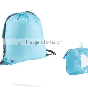 Foldable Drawstring Gym Back Bag thumbnail-1