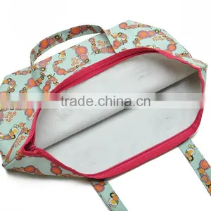 Wholesale Nylon Full Printing Customized Logo Eroupe Style Tote Bag thumbnail-6