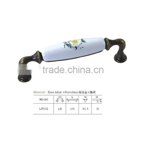 Foshan Factory Price Desk Drawer Handle Ceramic Knob Ceramic Cheap Drawer Knobs thumbnail-2