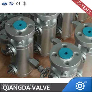 Forged Steel API 6D Double Block and Bleed Ball Valve thumbnail-1