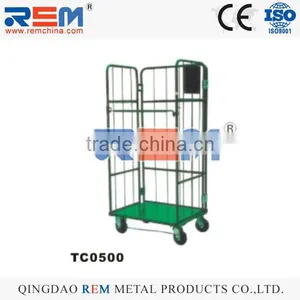TOOL CART TC0500 FOUR 6" SOLID WHEEL FLAT TROOLEY METAL TOOLS thumbnail-1