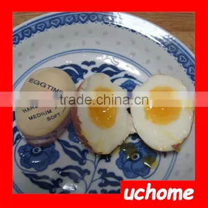 UCHOME Hot Sell Fashion Temperature Controlled Colour Changing Egg Timer FDA Egg Shape Kitchen Timer thumbnail-3