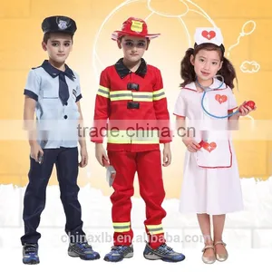 Medical Uniform for Kids, Wholesale Polyester,fireman Uniform for Children,policeman for Children thumbnail-2
