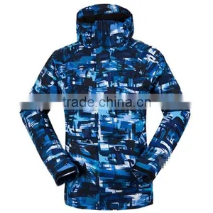 Tall Camo Chimney Collar Waterproof Hoodies thumbnail-5