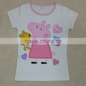 Custom Printed Kids T-shirts, Kids Short Sleeve Cute Printed High Quality T-shirt thumbnail-3
