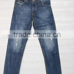GZY Professional Supplier Pant Denim Jeans Jeans Wholesale China Stock Lot thumbnail-3